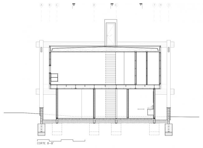 BIM建筑|“脚手架”支持的不雅景室第：Tacna小屋