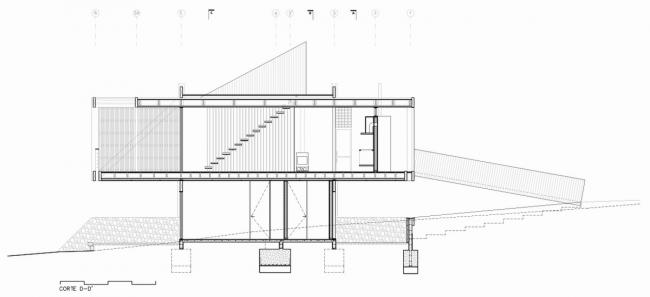 BIM建筑|“脚手架”支持的不雅景室第：Tacna小屋