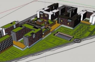 Sketchu工业厂房|多高层产业园，工业园，现代风格-BIM建筑网