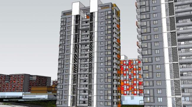 Sketchu工业厂房|多高层产业园，工业园，现代风格