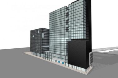 Sketchup综合体模型|高层商业综合体，现代风格-BIM建筑网