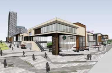 Sketchup综合体模型|多层商业综合体，现代风格-BIM建筑网