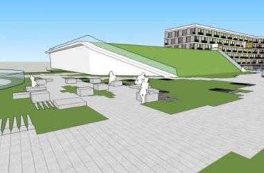 Sketchup体育馆模型|多层体育馆，现代风格-BIM建筑网