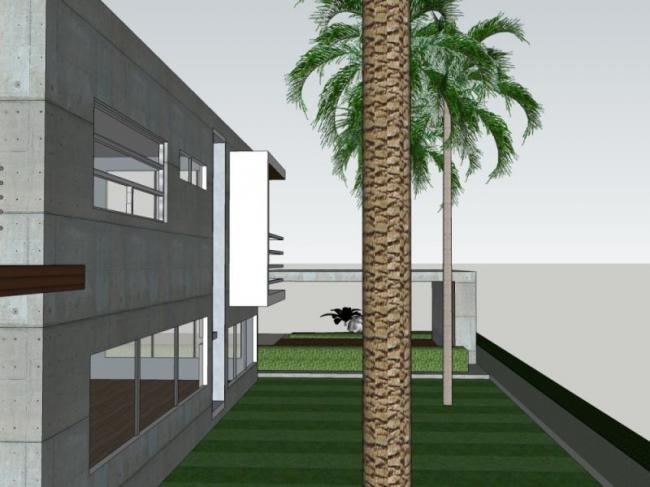 Sketchup酒店模型|低层酒店，现代风格