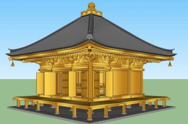 Sketchup古建筑模型|多层寺庙，古寺古庙，中式风格，古建-BIM建筑网