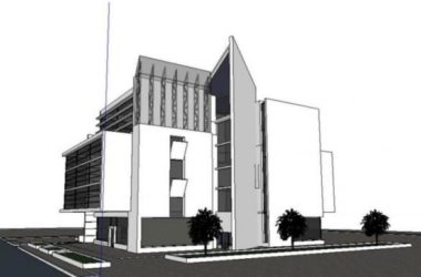 Sketchup办公模型|多层办公楼，公司总部办公楼，现代风格-BIM建筑网