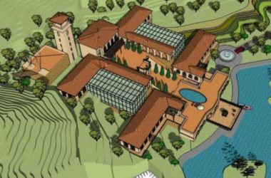 Sketchup酒店模型|多层酒店，古典风格-BIM建筑网