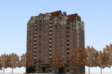 Sketchup住宅模型|高层住宅，古典风格-BIM建筑网