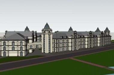 Sketchup住宅模型|多层住宅，古典风格-BIM建筑网