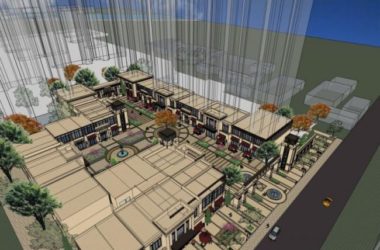 Sketchup商业模型|低层商业街，古典风格-BIM建筑网