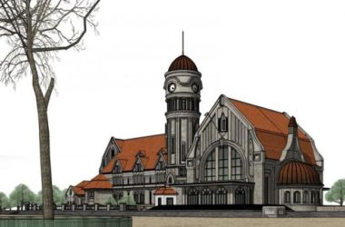 Sketchup文化模型|多层教堂，文化建筑，巴洛克风格，古典风格-BIM建筑网