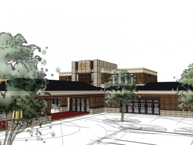 Sketchup商业模型|多层会所，现代风格