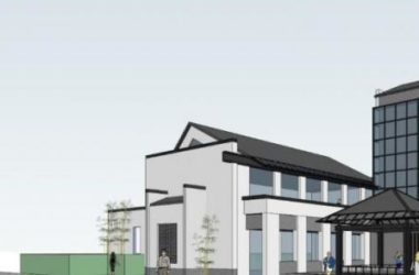 Sketchup文化模型|多层展览馆，文化建筑，中式风格-BIM建筑网