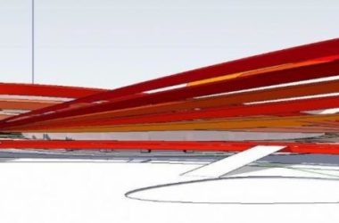 Sketchup体育馆模型|多层体育场，现代风格-BIM建筑网