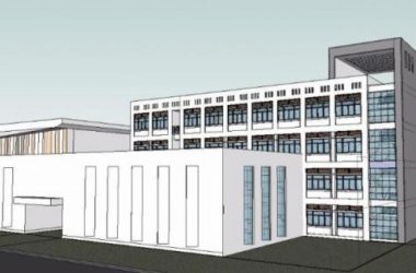 Sketchup学校模型|多层学校小学，校园教育建筑，现代风格-BIM建筑网