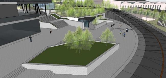 Sketchup学校模型|多层学校大学，校园教育建筑，现代风格