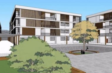 Sketchup学校模型|多层学校，校园教育建筑，现代风格-BIM建筑网