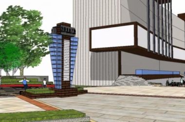 Sketchup景观模型|商业景观，现代风格-BIM建筑网
