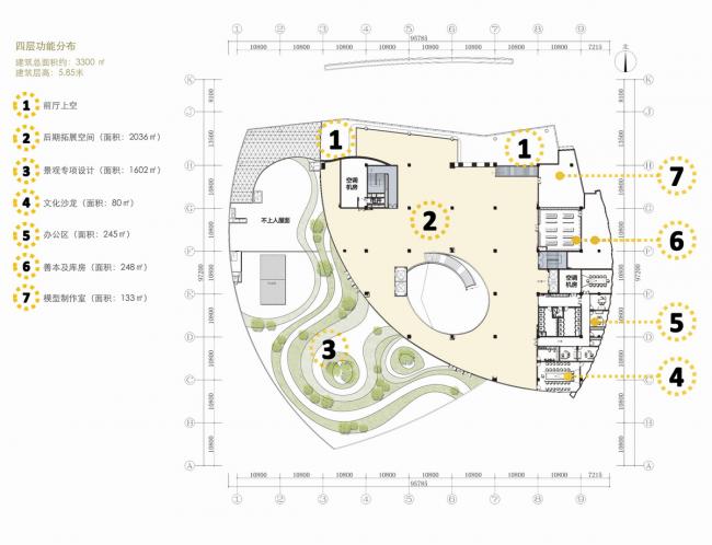 BIM建筑|宛若晶莹剔透的灯笼花瓣包裹花蕊：重庆房地产职业学院藏书楼 / 湃昂国际建筑设计参谋