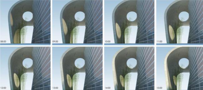 BIM建筑|宛若晶莹剔透的灯笼花瓣包裹花蕊：重庆房地产职业学院藏书楼 / 湃昂国际建筑设计参谋