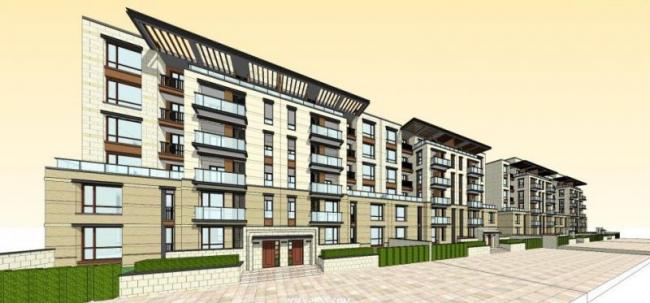 Sketchup住宅模型|多层住宅，现代风格