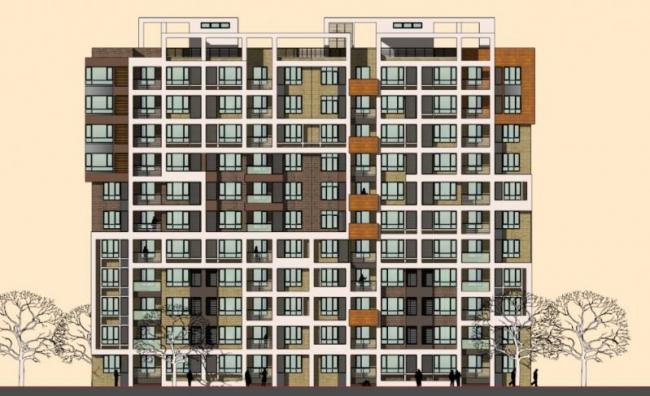 Sketchup住宅模型|高层住宅，现代风格