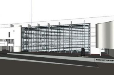 Sketchup文化模型|多层艺术馆，文化建筑，现代风格-BIM建筑网