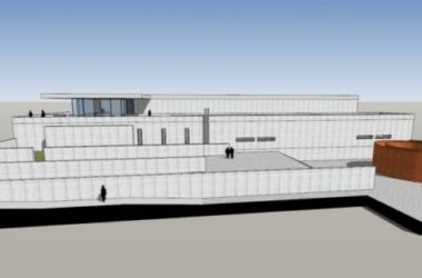 Sketchup文化模型|普利策基金会美术馆，文化建筑，现代风格，安藤忠雄-BIM建筑网