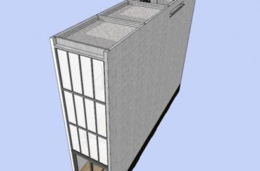 Sketchup住宅模型|多层住宅，现代风格，安藤忠雄-BIM建筑网