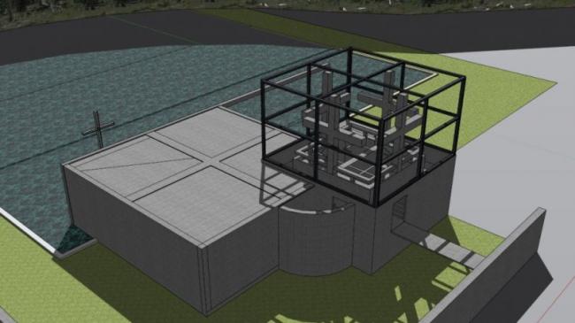 Sketchup文化模型|水之教堂，多层教堂，文化建筑，安藤忠雄，现代风格