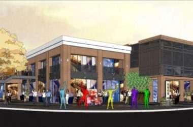 Sketchup商业模型|多层商业街，现代风格-BIM建筑网