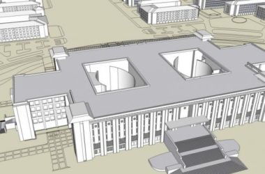 Sketchup住宅模型|多层小区规划，现代风格-BIM建筑网