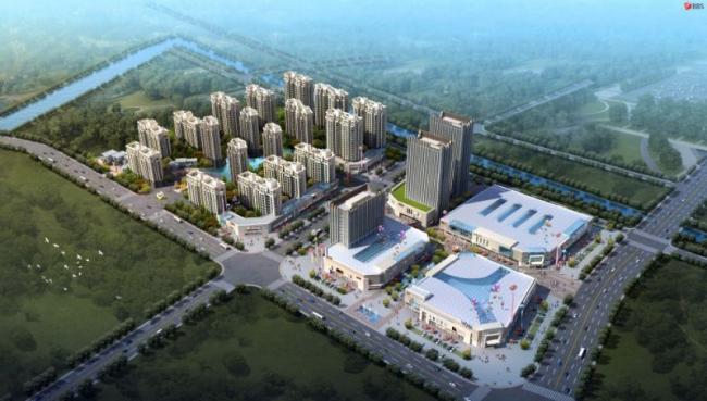 Sketchup综合体模型|高层综合体，现代风格