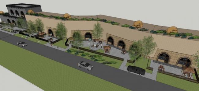 Sketchup住宅模型|窑洞，古典风格