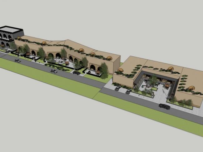 Sketchup住宅模型|窑洞，古典风格