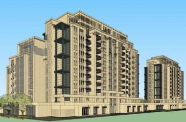 Sketchup住宅模型|高层住宅，居住建筑，古典风格-BIM建筑网