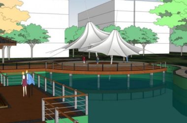 Sketchup学校模型|多层学校，校园教育建筑，现代风格-BIM建筑网