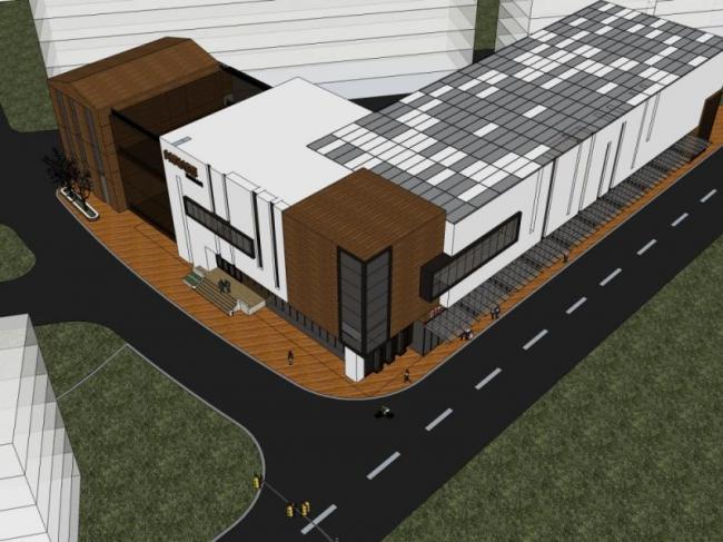 Sketchup商业模型|多层会所，现代风格