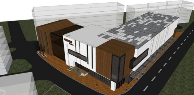 Sketchup商业模型|多层会所，现代风格