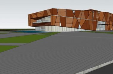 Sketchup文化模型|多层展览馆，文化建筑，现代风格-BIM建筑网