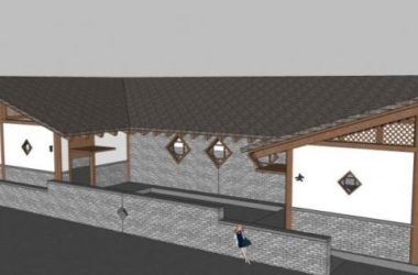 Sketchu工业厂房|多层公厕，中式风格-BIM建筑网