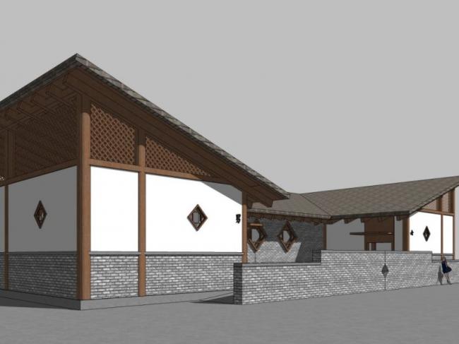 Sketchu工业厂房|多层公厕，中式风格