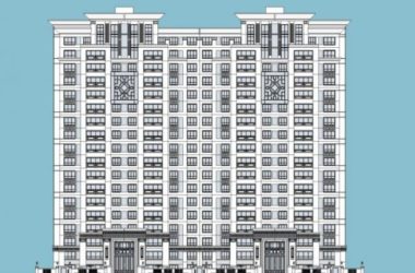 Sketchup住宅模型|高层住宅，居住建筑，中式风格-BIM建筑网