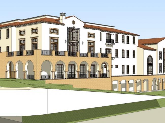 Sketchup商业模型|多层会所，欧式风格