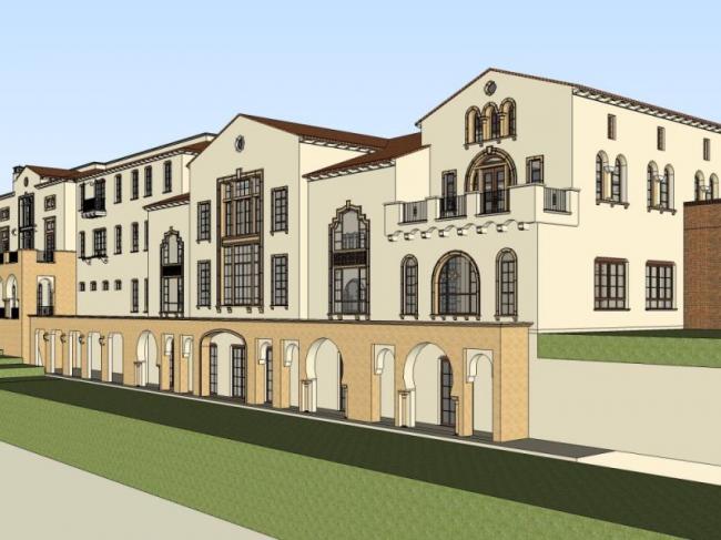 Sketchup商业模型|多层会所，欧式风格