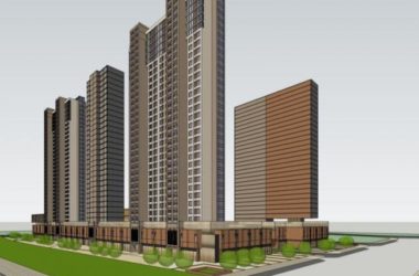 Sketchup综合体模型|超高层综合体，现代风格-BIM建筑网