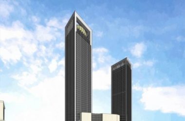 Sketchup综合体模型|超高层商业综合体，现代风格-BIM建筑网