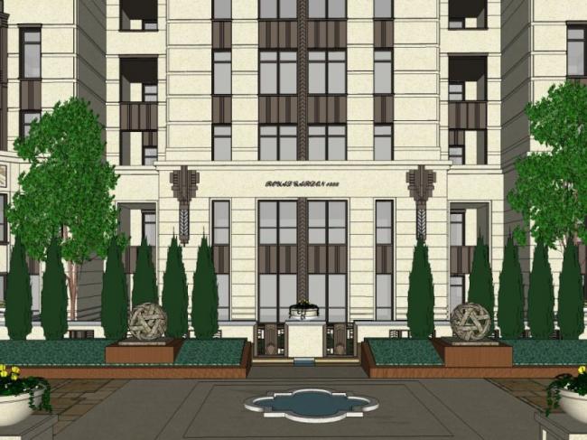 Sketchup商业模型|多层会所，现代风格