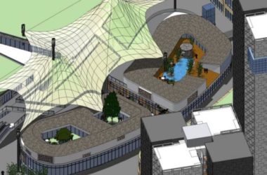 Sketchup综合体模型|多高层商业综合体，住宅，现代风格-BIM建筑网