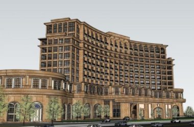 Sketchup酒店模型|多层酒店，古典风格-BIM建筑网